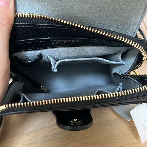 Senreve Pebbled Mini Alunna (Black) - Picture 7 of 9